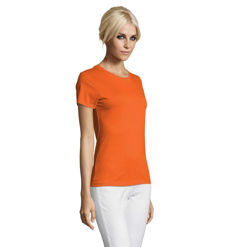 Футболка женская Regent Women оранжевая - фото 5