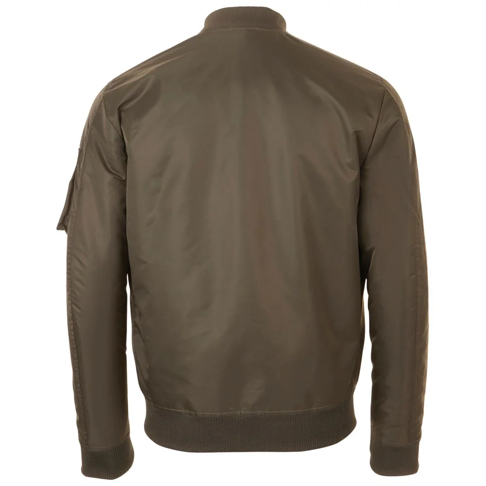 Куртка бомбер унисекс Rebel коричневая - фото 2