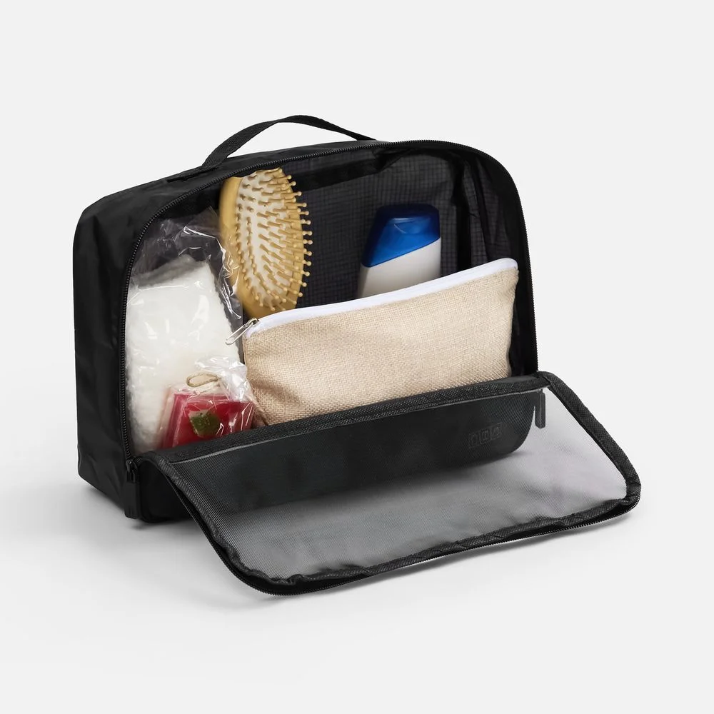 Дорожный набор сумок noJumble 4 в 1 черный - фото 5