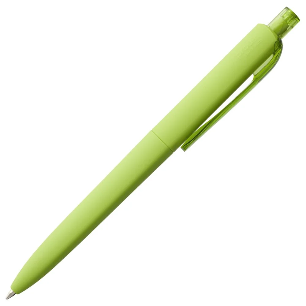 Ручка шариковая Prodir DS8 PRR-T Soft Touch зеленая - фото 3