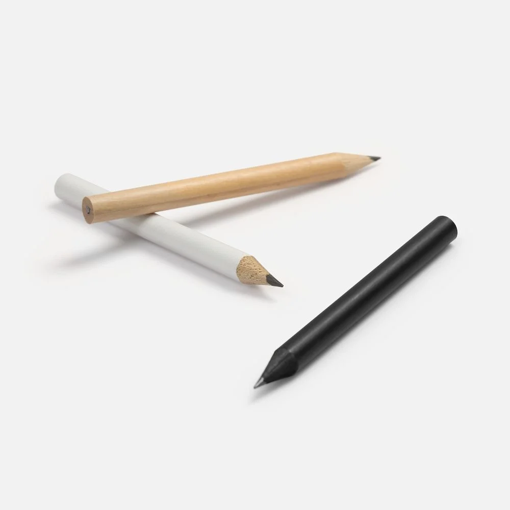 Карандаш простой Mini белый - фото 3