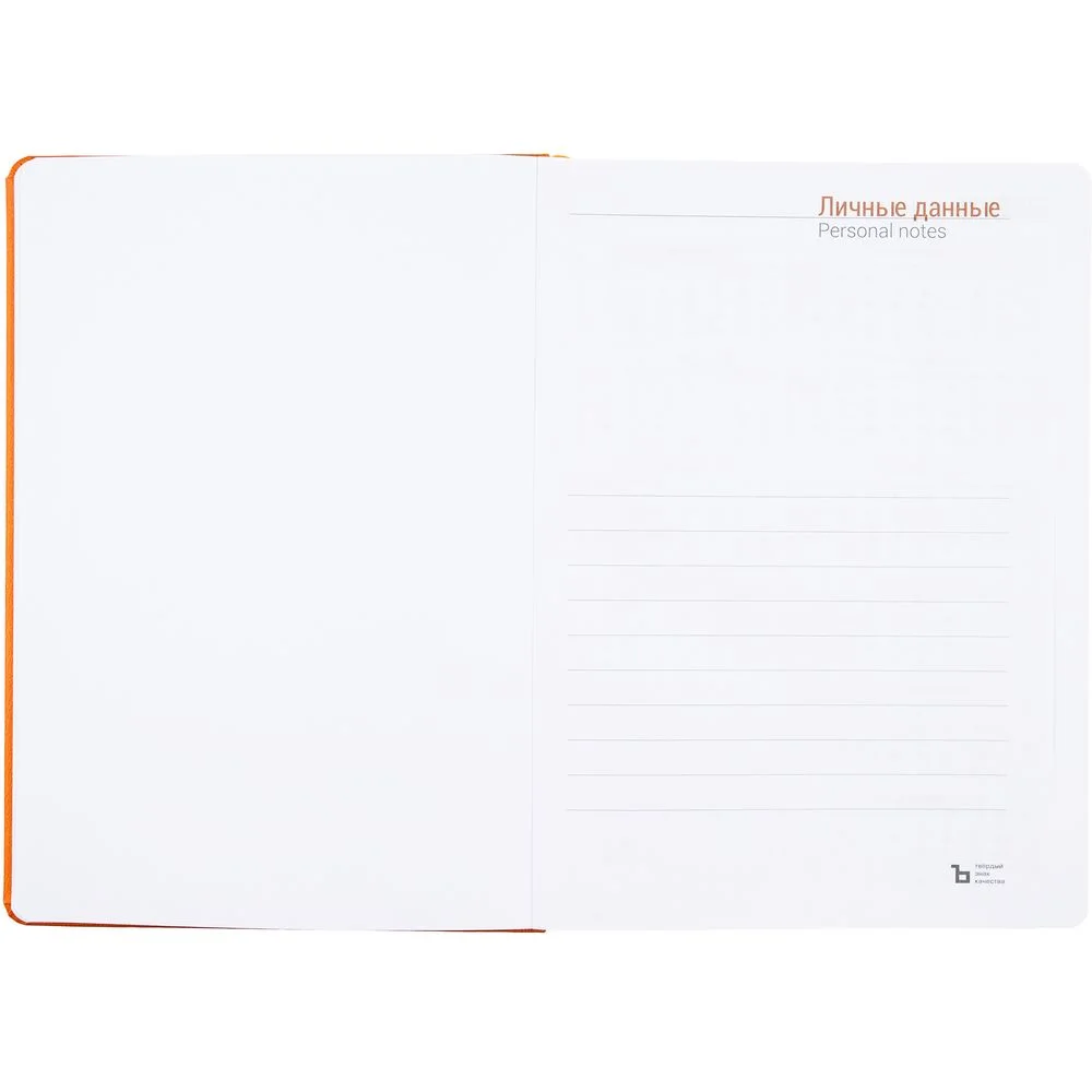 Ежедневник Basis, датированный, оранжевый - фото 4