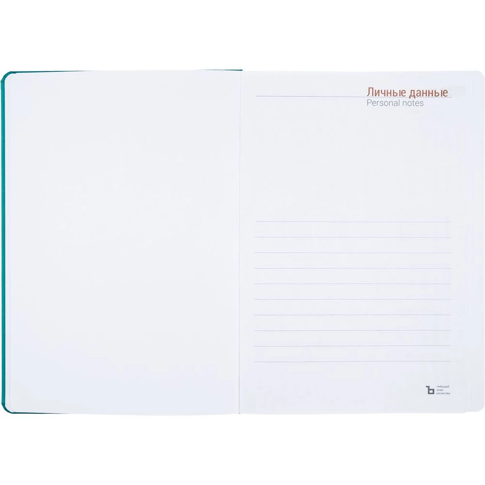 Ежедневник Basis, датированный, бирюзовый - фото 4