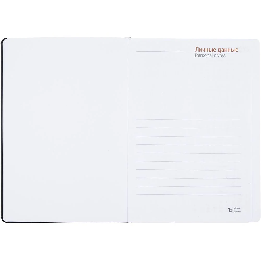 Ежедневник Basis, датированный, черный - фото 4