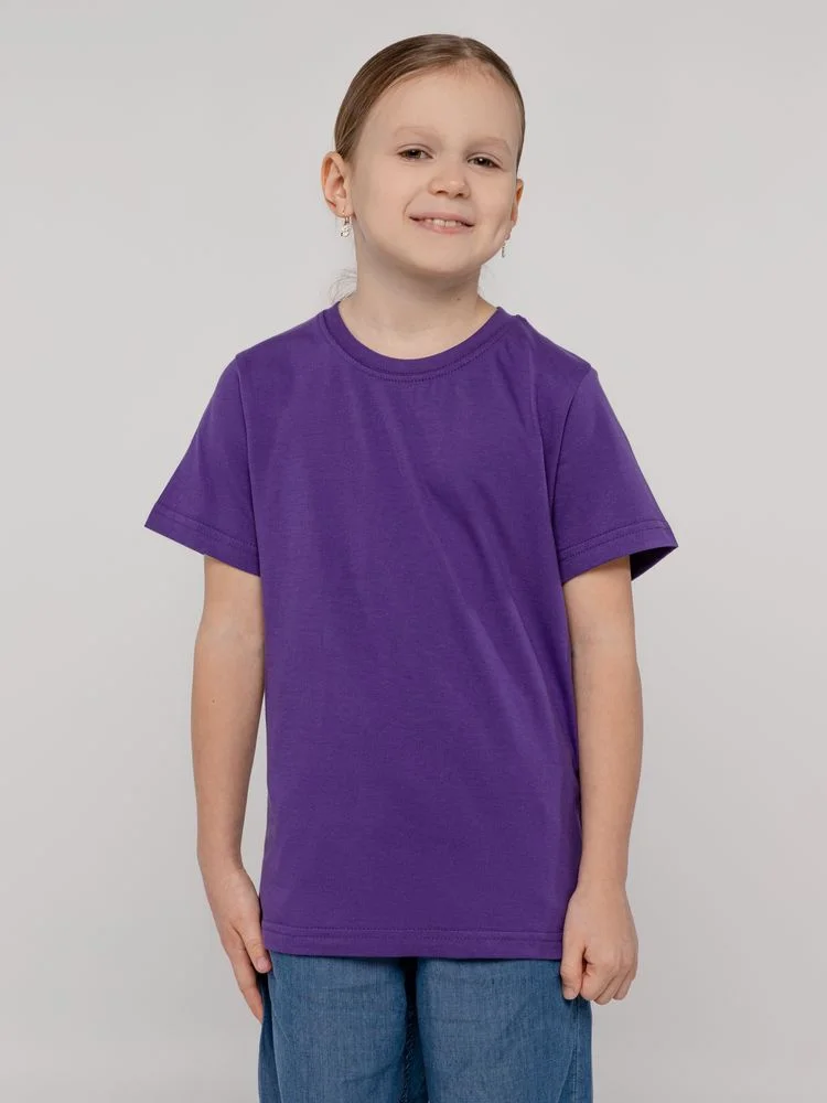 Футболка детская T-Bolka Kids фиолетовая - фото 5