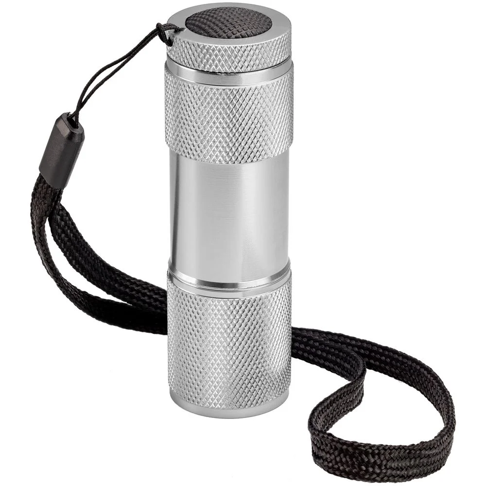 Фонарик Aurora, серебристый - фото 2