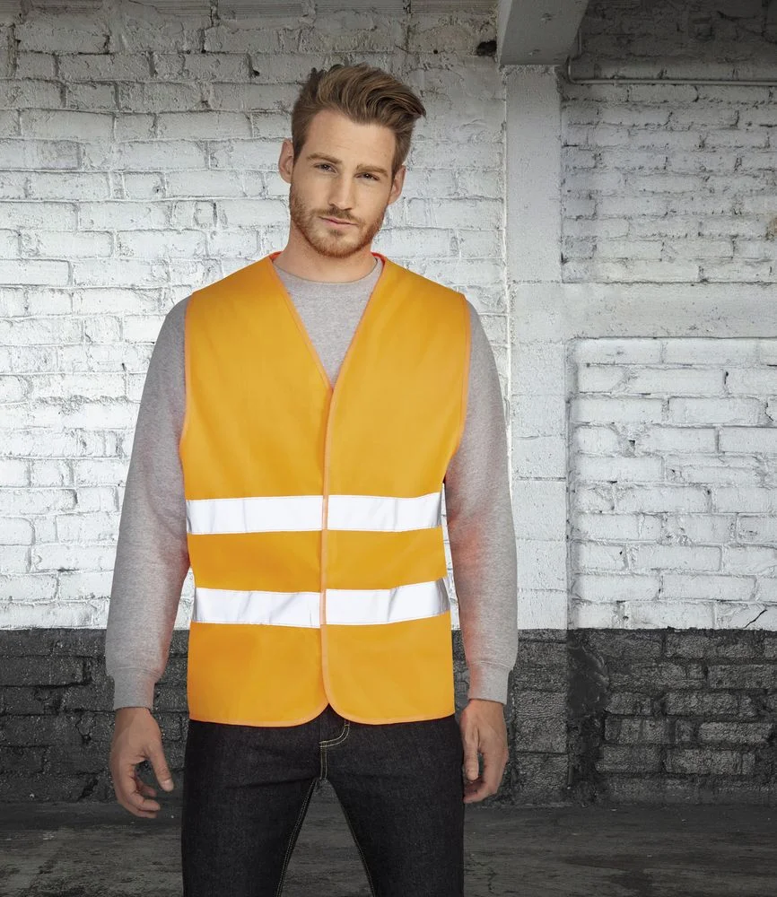 Жилет светоотражающий Secure Pro, оранжевый неон - фото 5