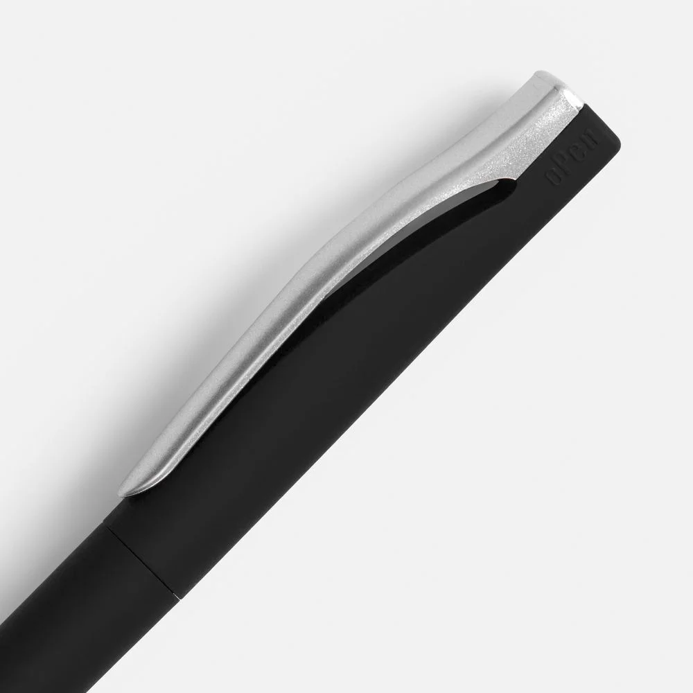 Ручка шариковая Pin Soft Touch черная - фото 3
