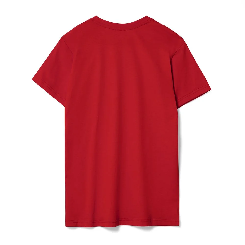 Футболка унисекс T-Bolka 160, темно-красная - фото 2