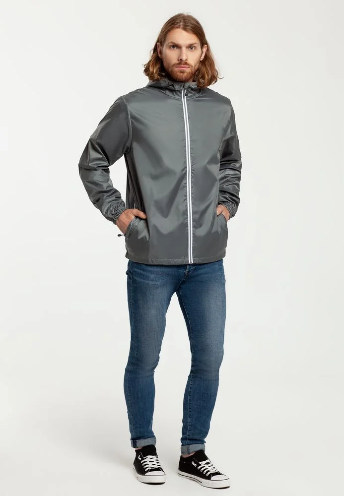 Ветровка мужская Fastplant серая - фото 10