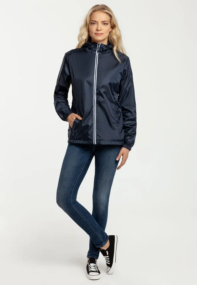 Ветровка женская Fastplant темно-синяя - фото 10