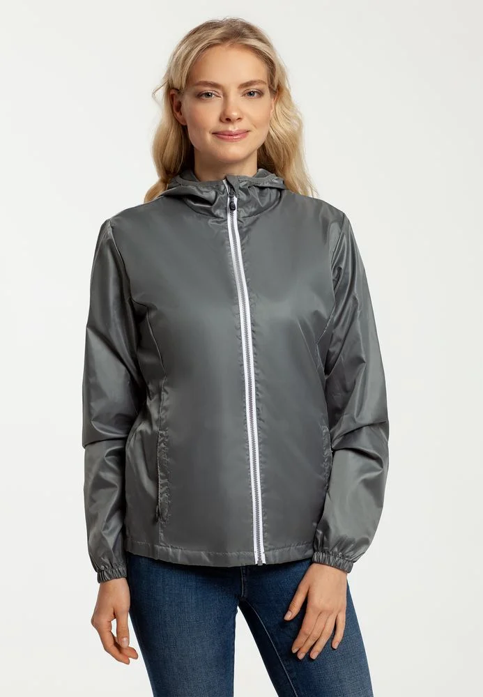 Ветровка женская Fastplant серая - фото 8