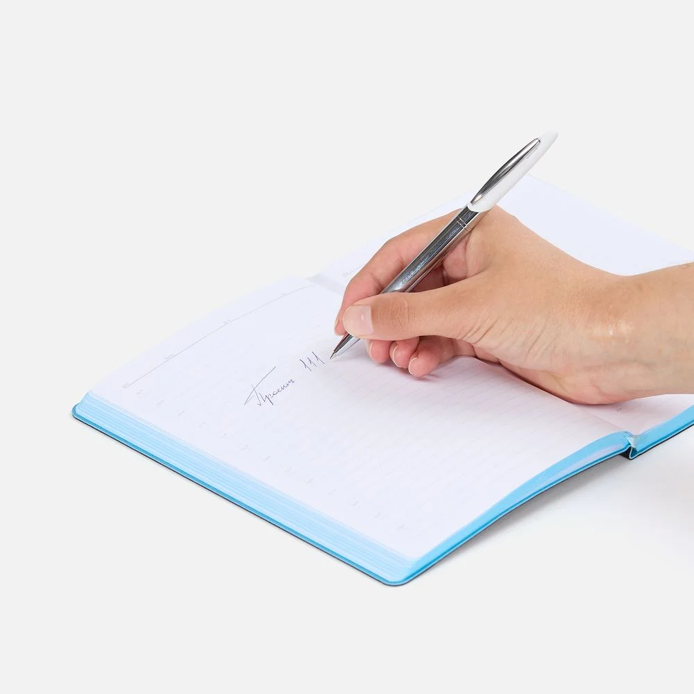 Ручка шариковая Dagger Soft Touch белая - фото 4