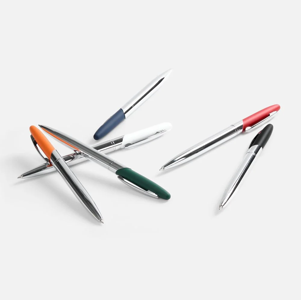 Ручка шариковая Dagger Soft Touch белая - фото 5