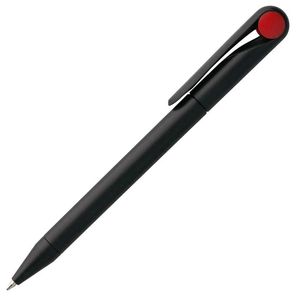 Ручка шариковая Prodir DS1 TMM Dot черная с красным - фото 2