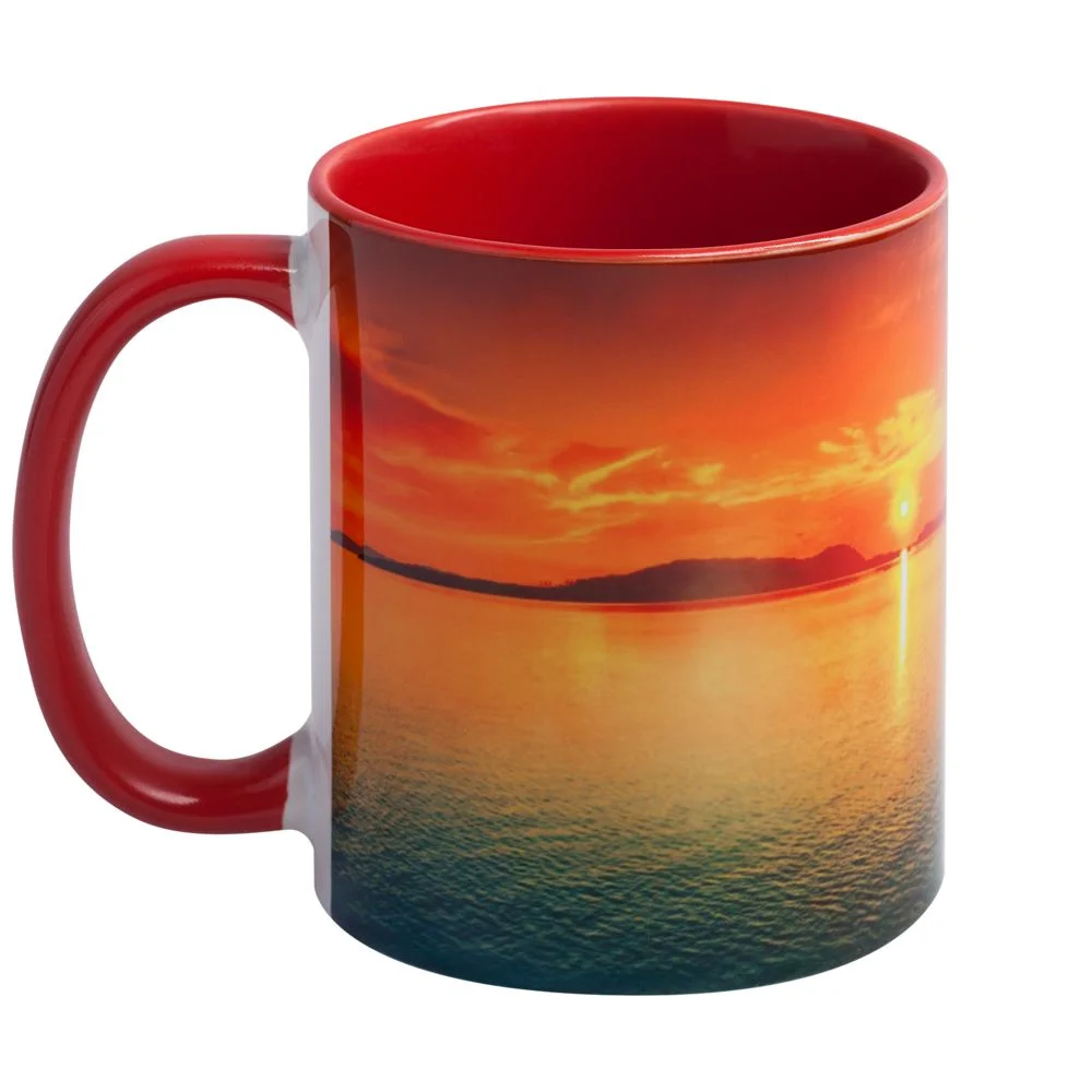 Кружка Promo Plus для сублимационной печати красная - фото 3