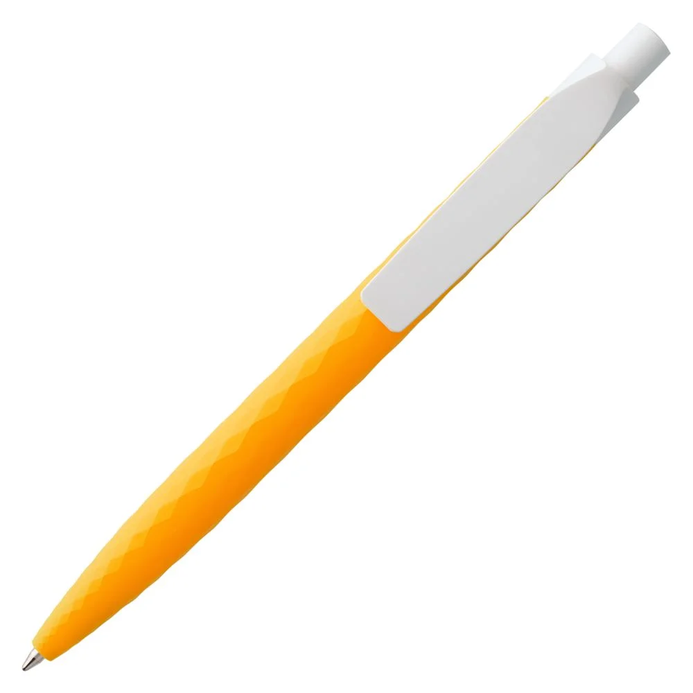 Ручка шариковая Prodir QS01 PMP-P оранжевая с белым - фото 3