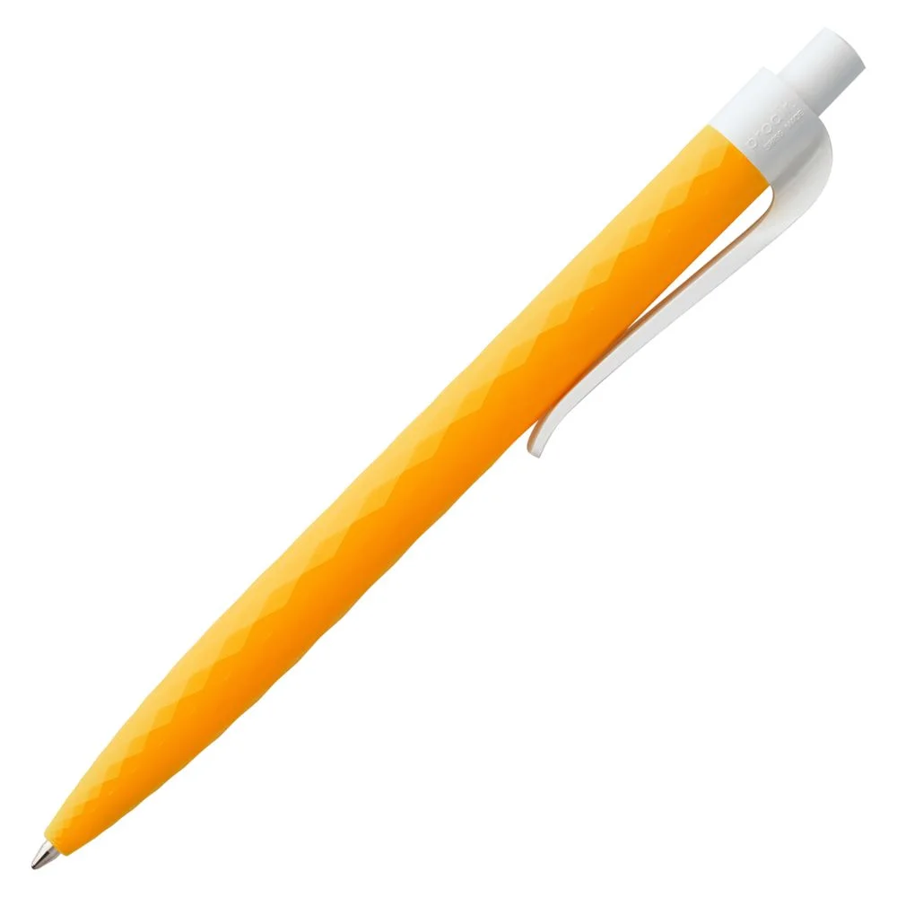 Ручка шариковая Prodir QS01 PMP-P оранжевая с белым - фото 4
