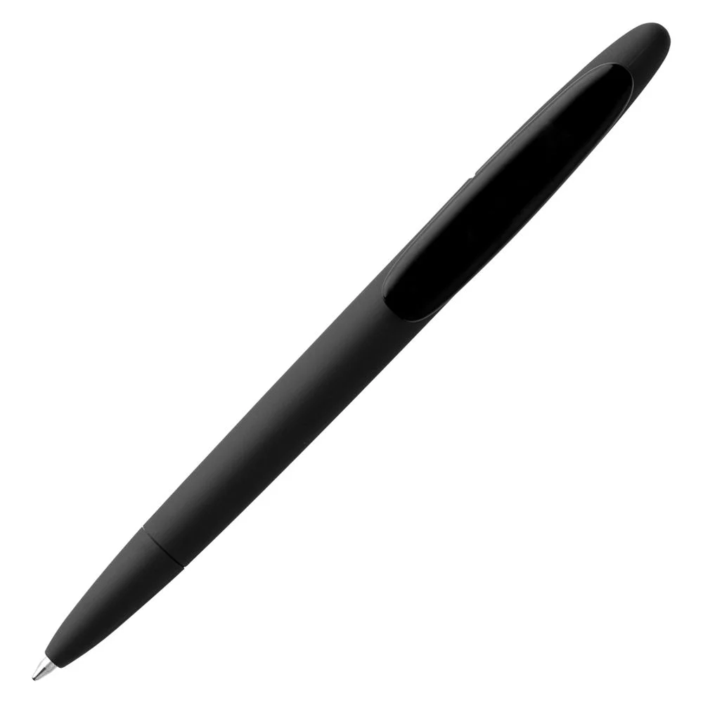 Ручка шариковая Prodir DS5 TRR-P Soft Touch, черная - фото 4