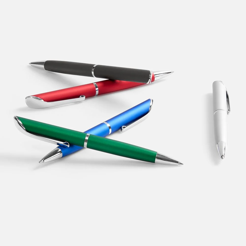 Ручка шариковая Glide красная - фото 5