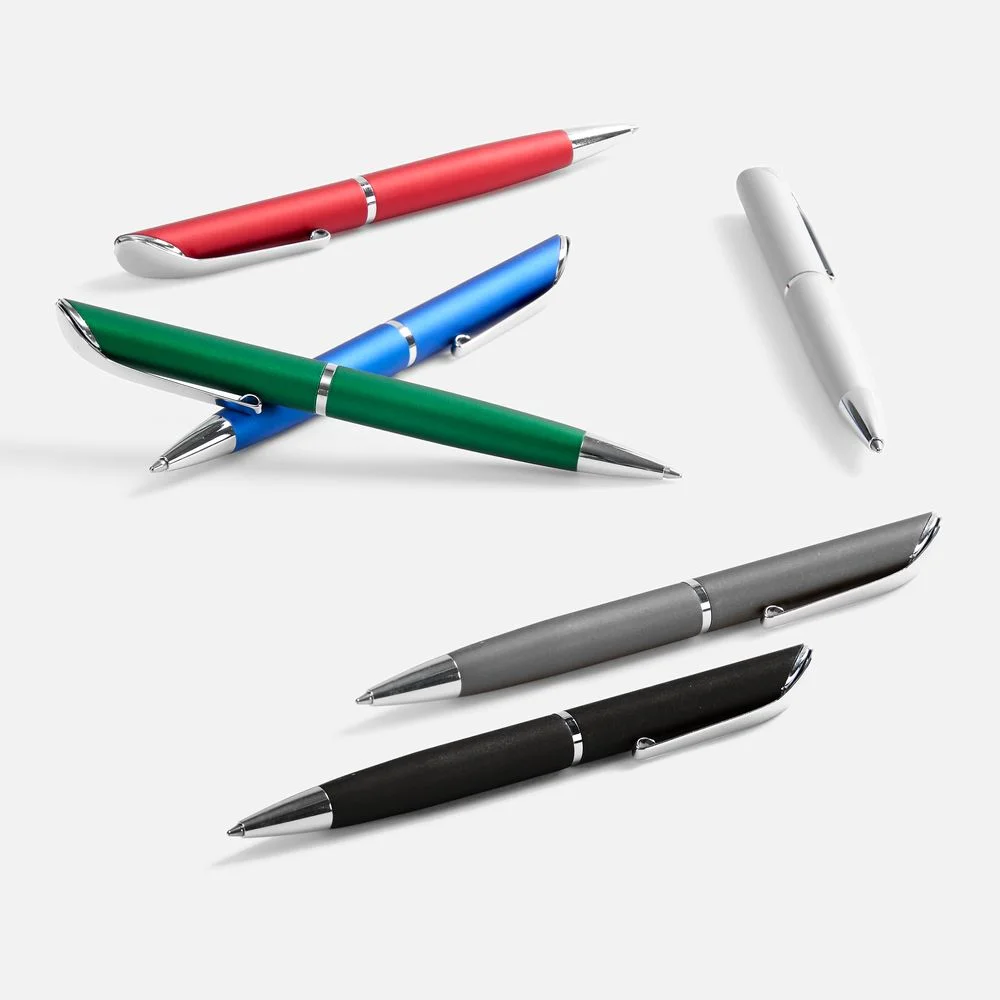 Ручка шариковая Glide черная - фото 5