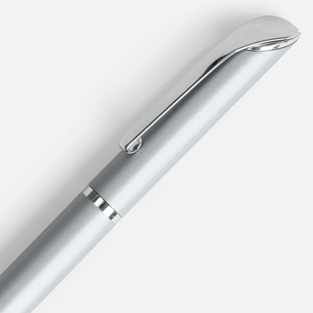 Ручка шариковая Glide серая - фото 3