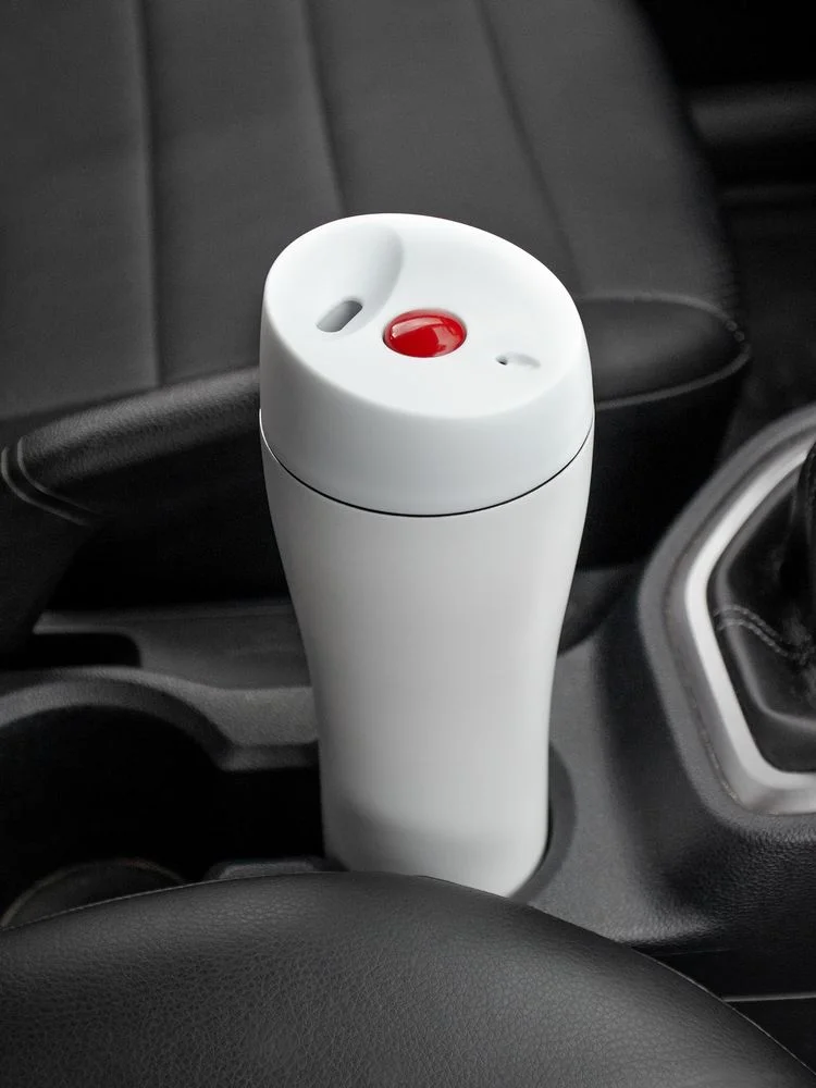 Термостакан Solingen вакуумный герметичный белый - фото 5