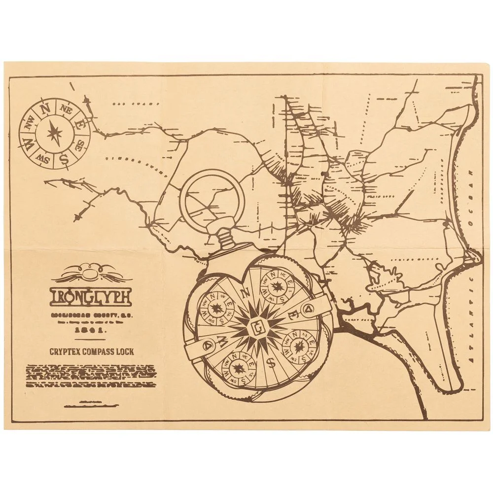 Флешка Криптекс® Compass Lock 64 Гб - фото 12