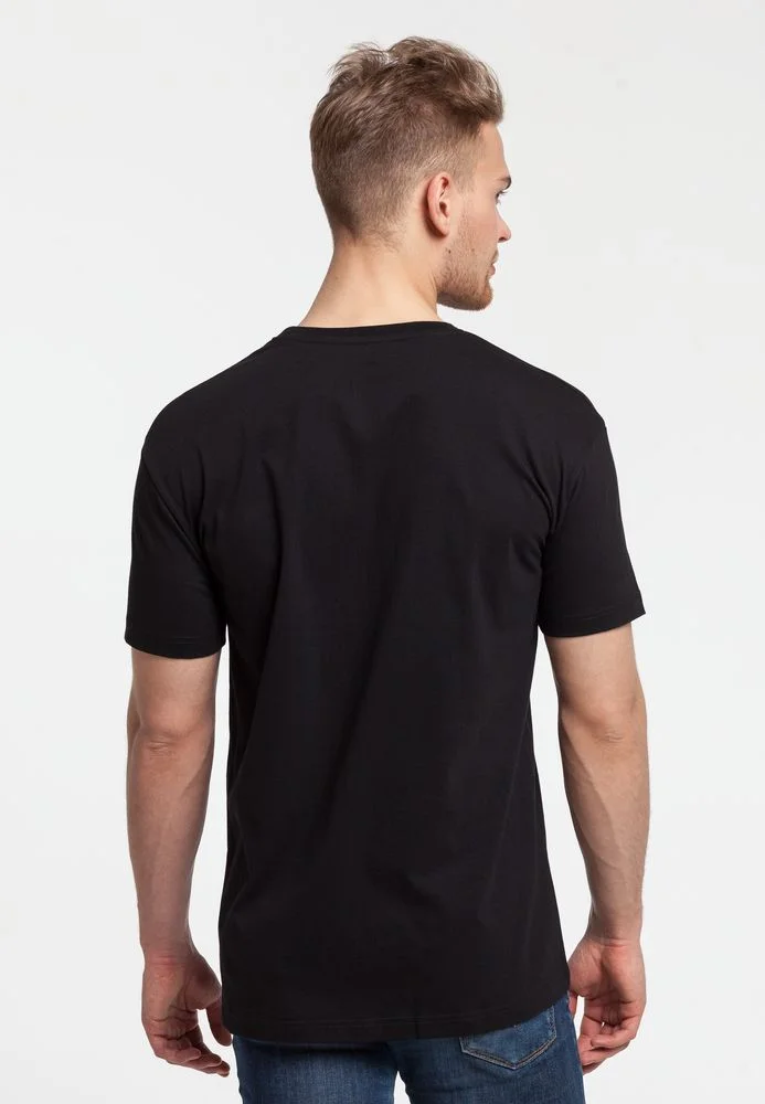 Футболка мужская Ван-Пакман черная - фото 5