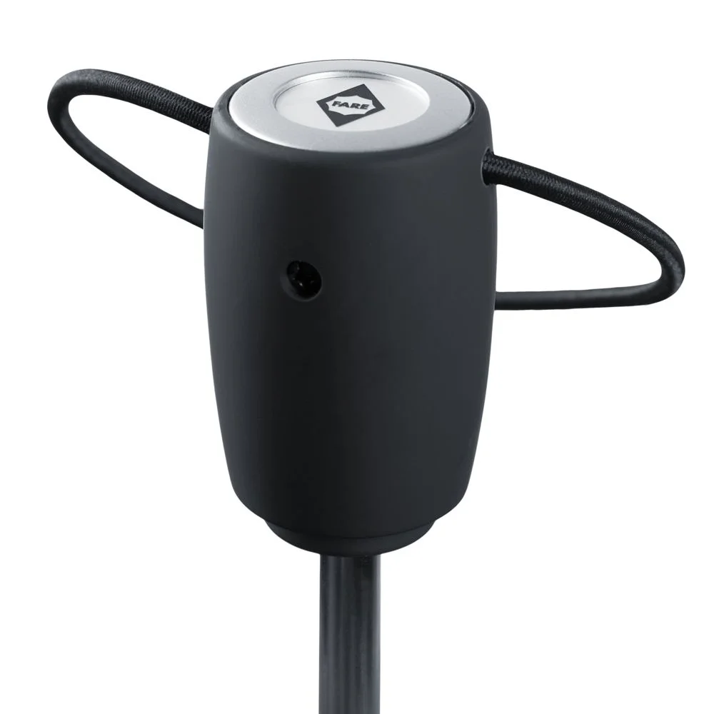 Зонт складной AOC черный - фото 6