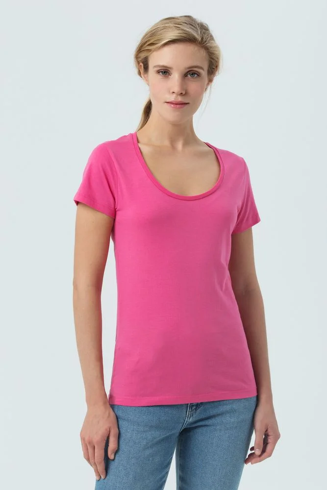 Футболка женская Metropolitan, ярко-розовая - фото 4