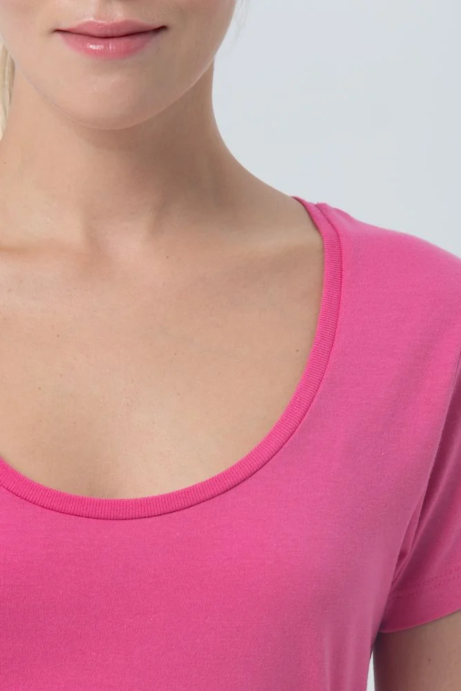 Футболка женская Metropolitan, ярко-розовая - фото 6