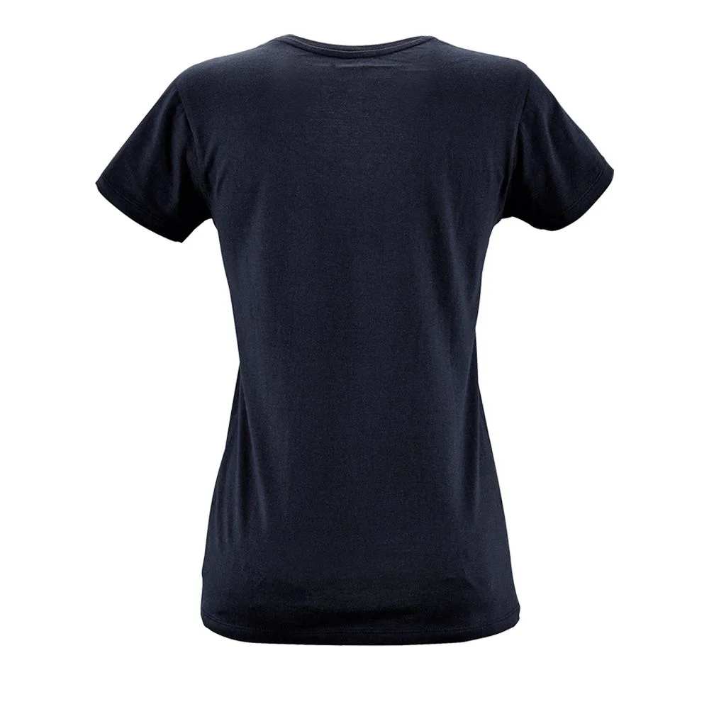 Футболка женская Metropolitan, темно-синяя - фото 2