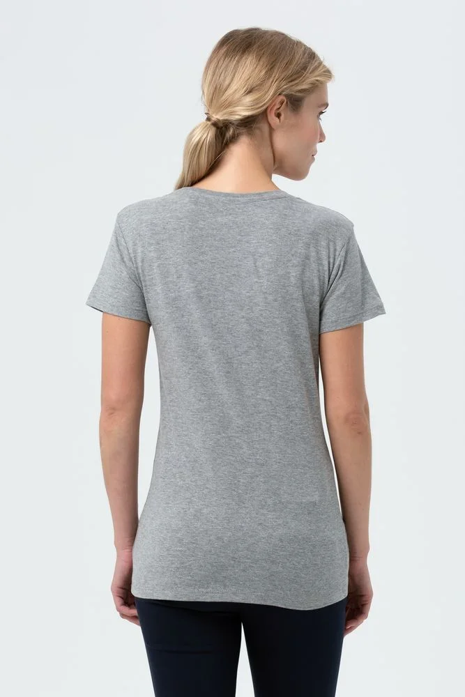 Футболка женская Metropolitan, серый меланж - фото 5