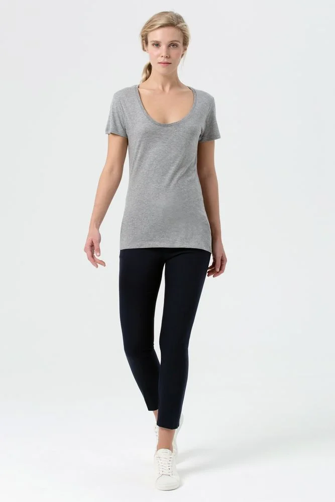 Футболка женская Metropolitan, серый меланж - фото 7