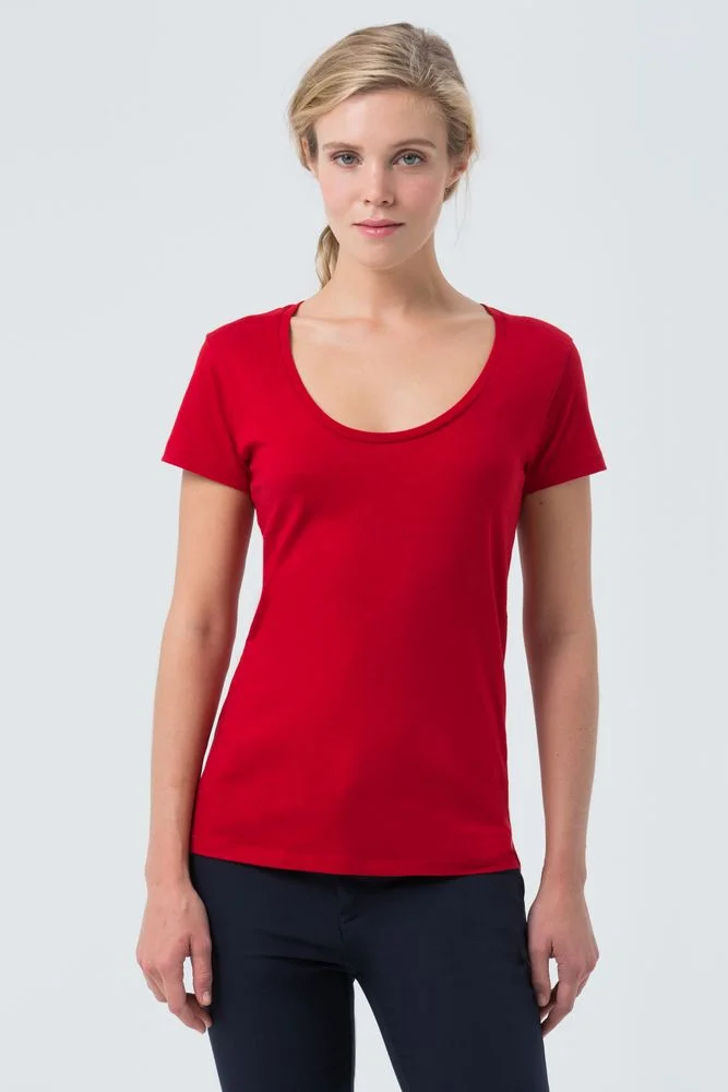 Футболка женская Metropolitan, красная - фото 4