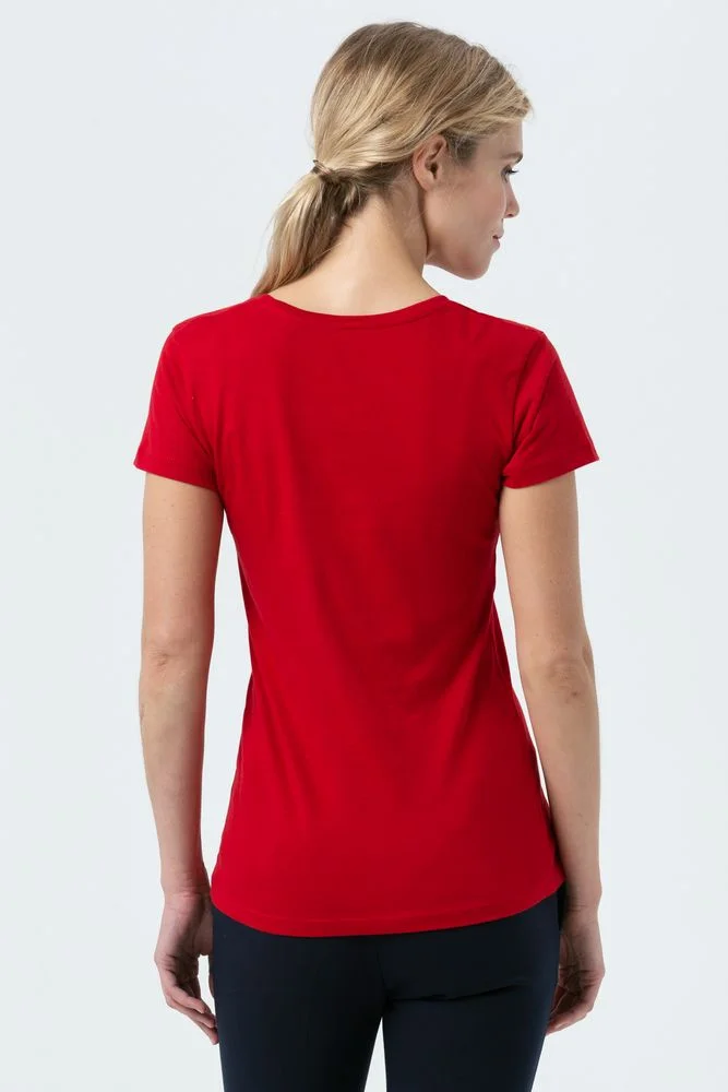 Футболка женская Metropolitan, красная - фото 5