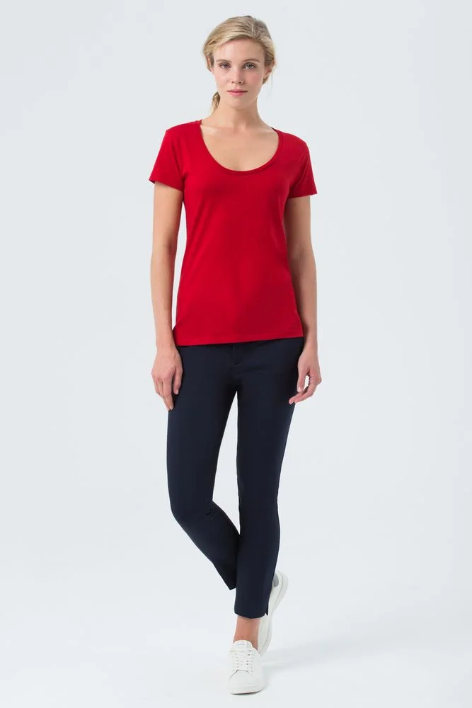 Футболка женская Metropolitan, красная - фото 7