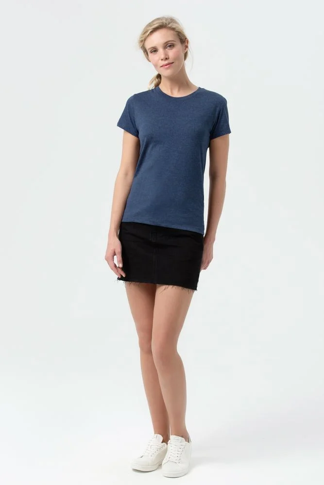Футболка женская Regent Fit Women синий меланж - фото 7