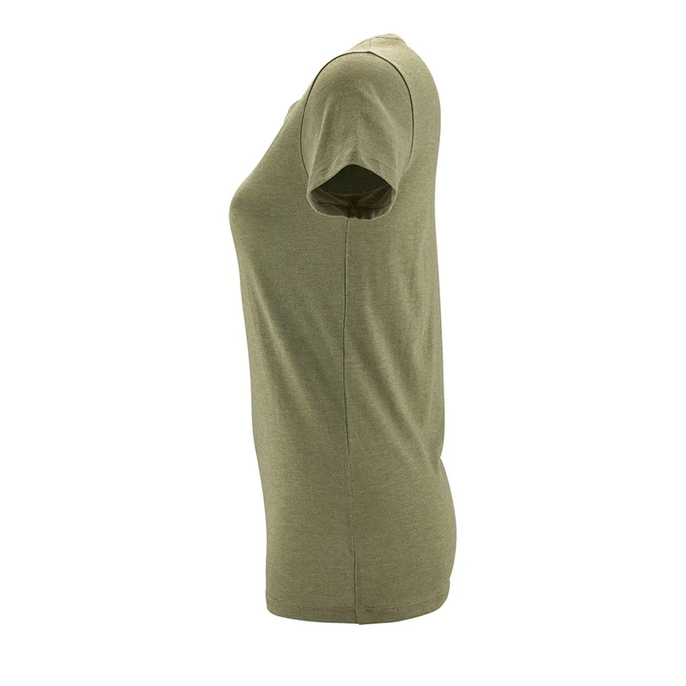 Футболка женская Regent Fit Women меланж хаки - фото 3