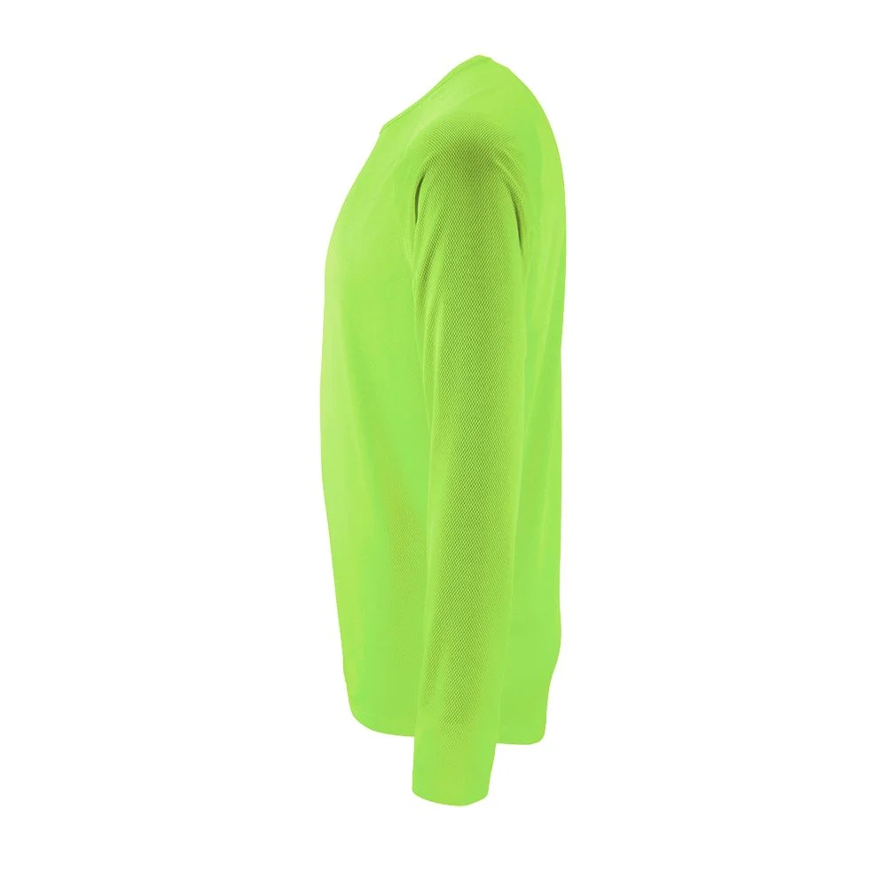Футболка с длинным рукавом Sporty LSL Men неоново-зеленая - фото 3