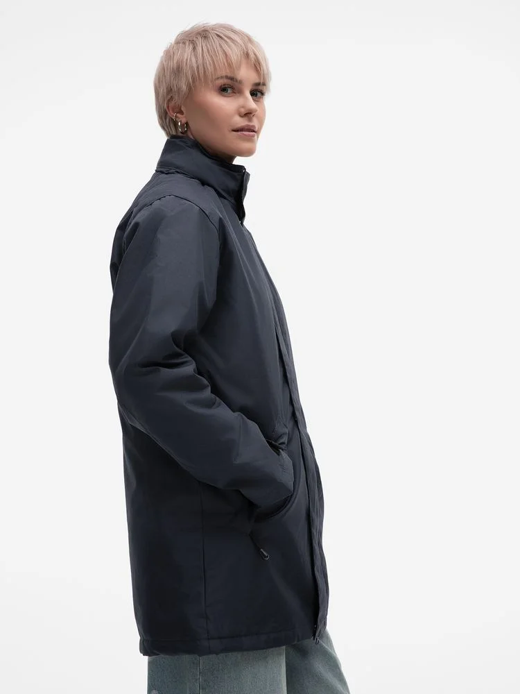 Куртка на стеганой подкладке Robyn темно-синяя - фото 14