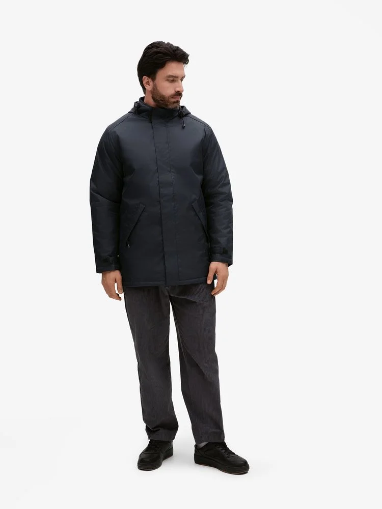 Куртка на стеганой подкладке Robyn темно-синяя - фото 7