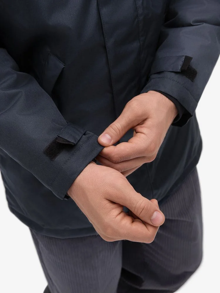 Куртка на стеганой подкладке Robyn темно-синяя - фото 8