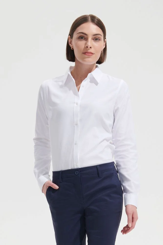 Рубашка женская Brody Women белая - фото 4