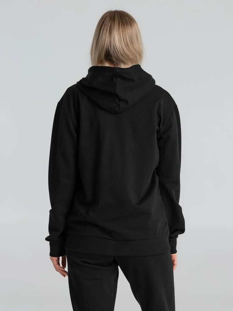 Толстовка на молнии с капюшоном Unit Siverga черная - фото 11