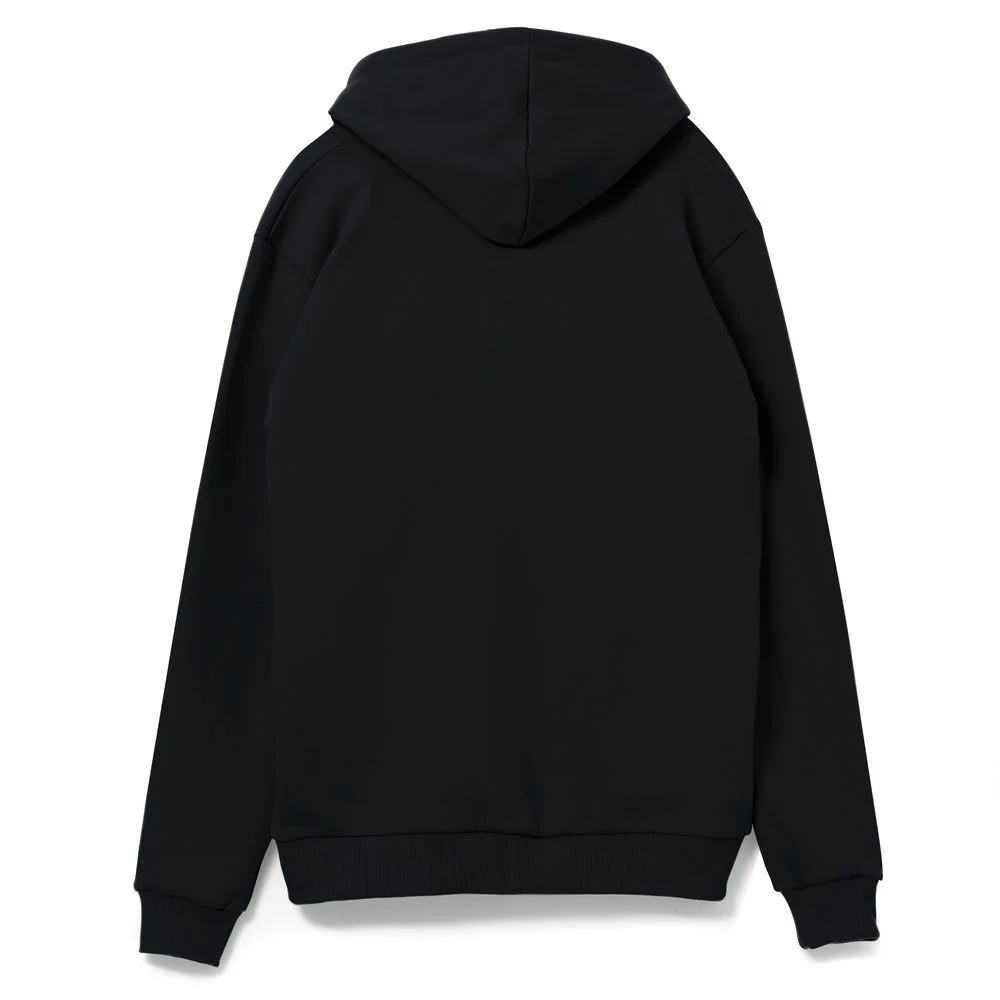 Толстовка на молнии с капюшоном Unit Siverga черная - фото 2