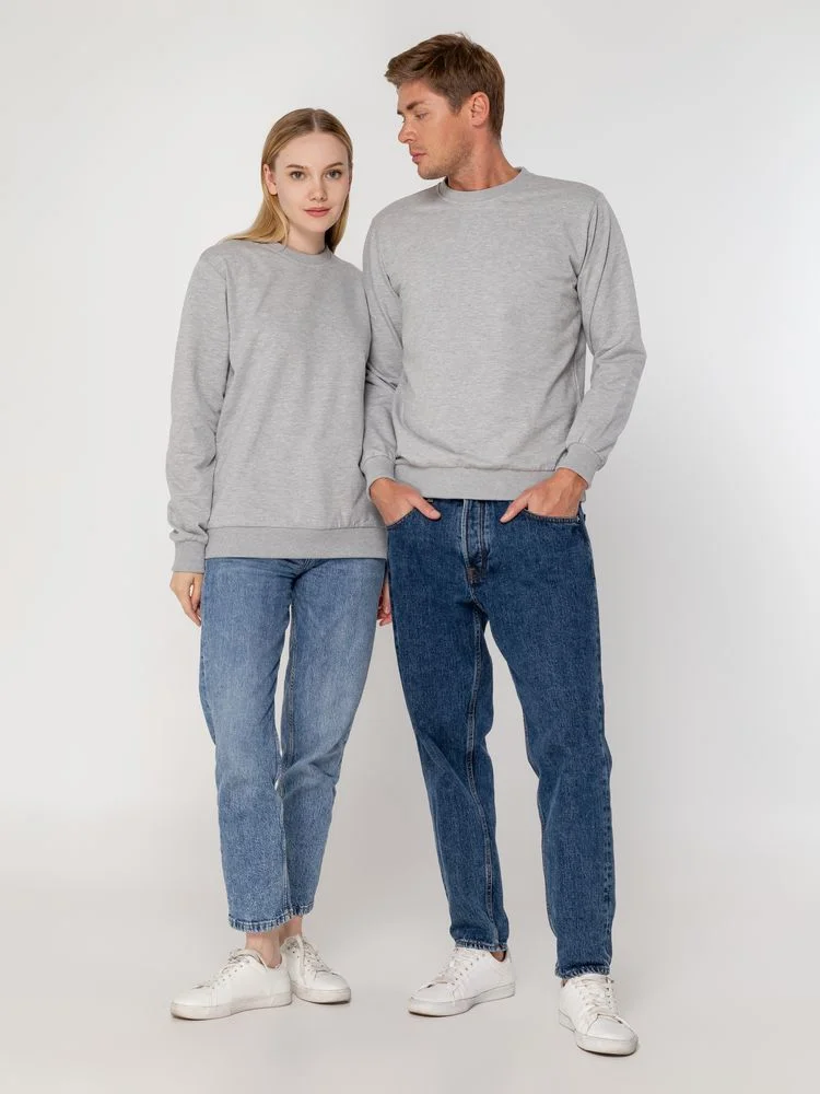 Толстовка Unit Toima серый меланж - фото 12