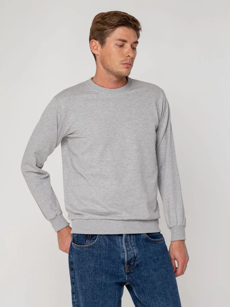 Толстовка Unit Toima серый меланж - фото 7