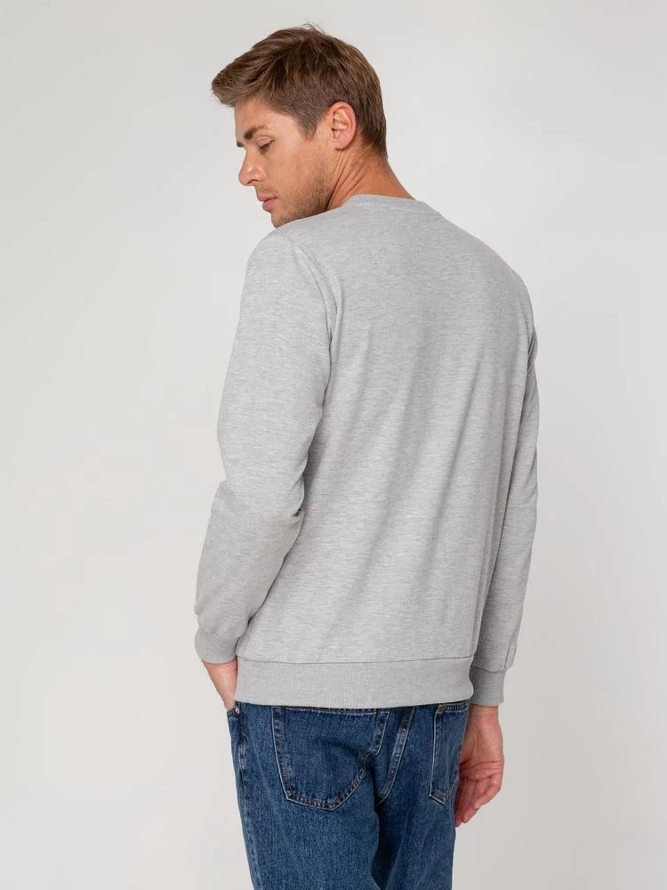 Толстовка Unit Toima серый меланж - фото 8